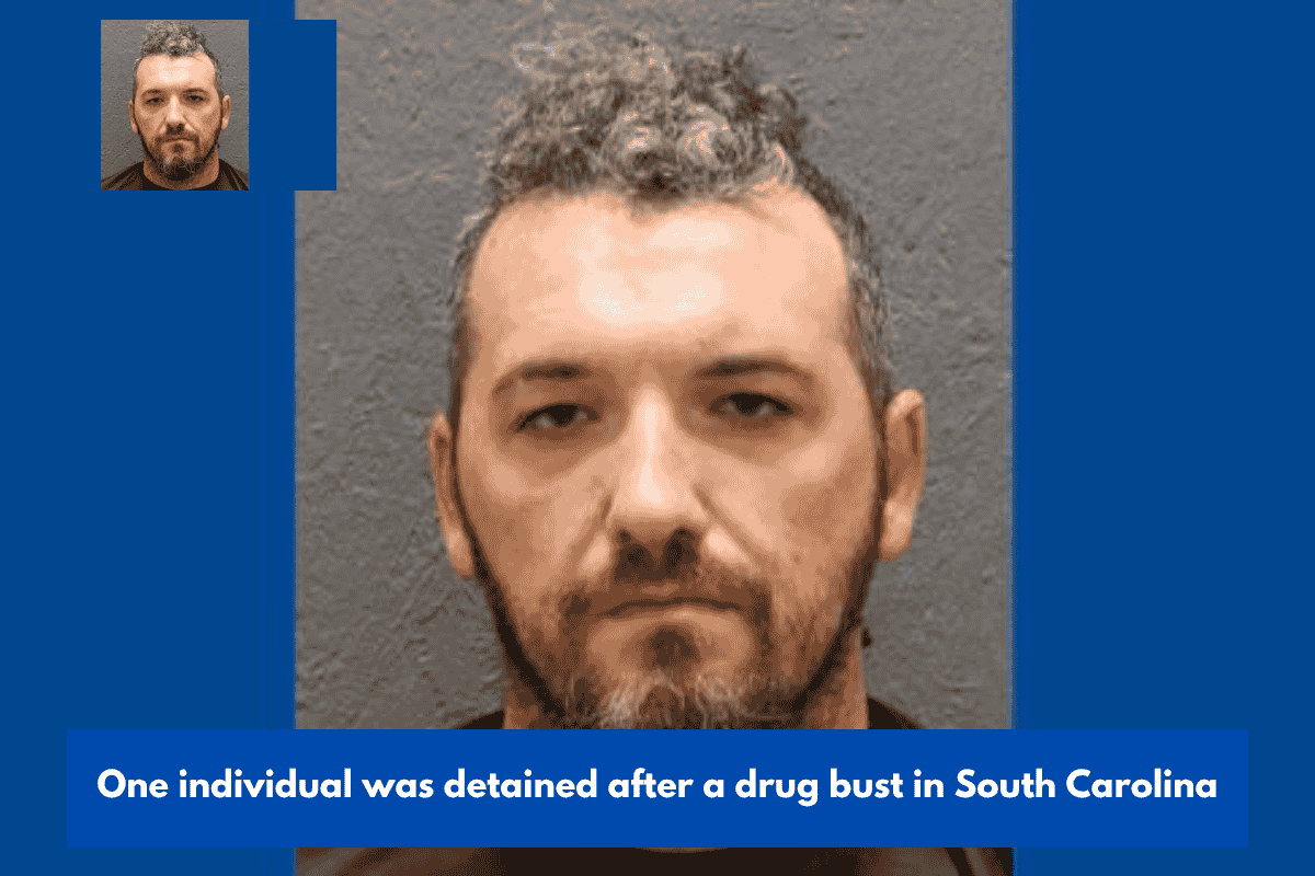 One individual was detained after a drug bust in South Carolina
