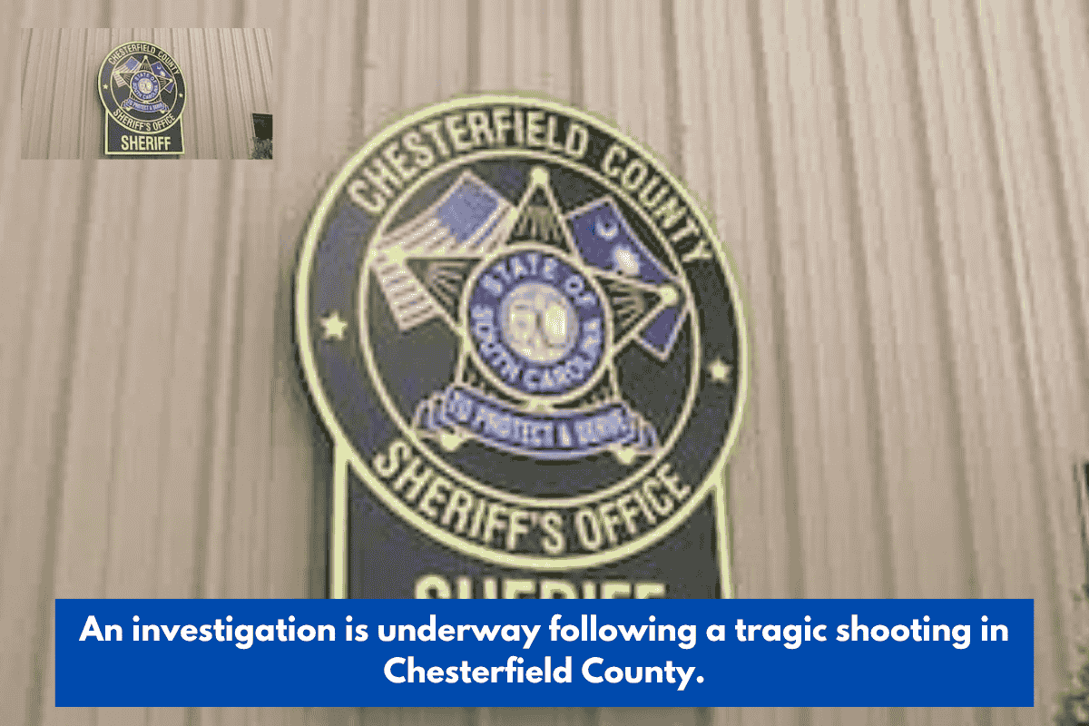 An investigation is underway following a tragic shooting in Chesterfield County.