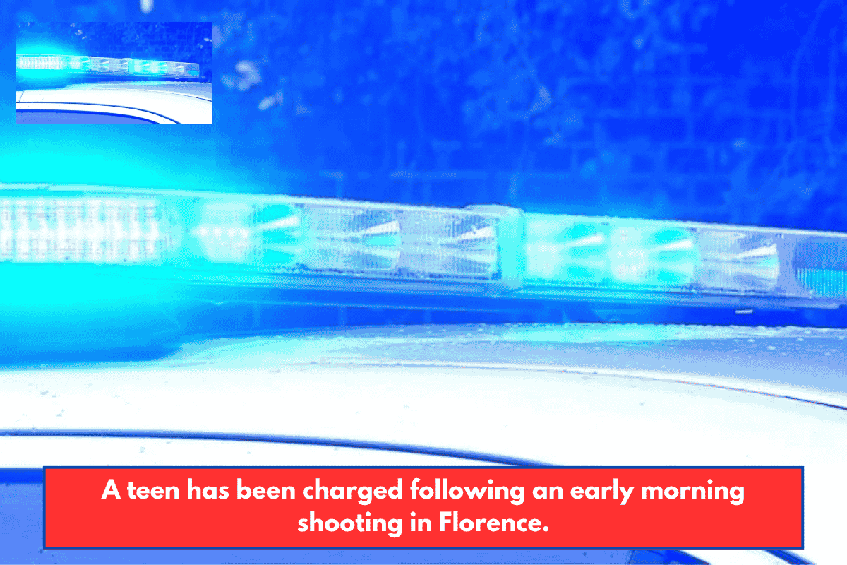 A teen has been charged following an early morning shooting in Florence.