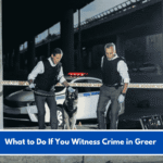 What to Do If You Witness Crime in Greer