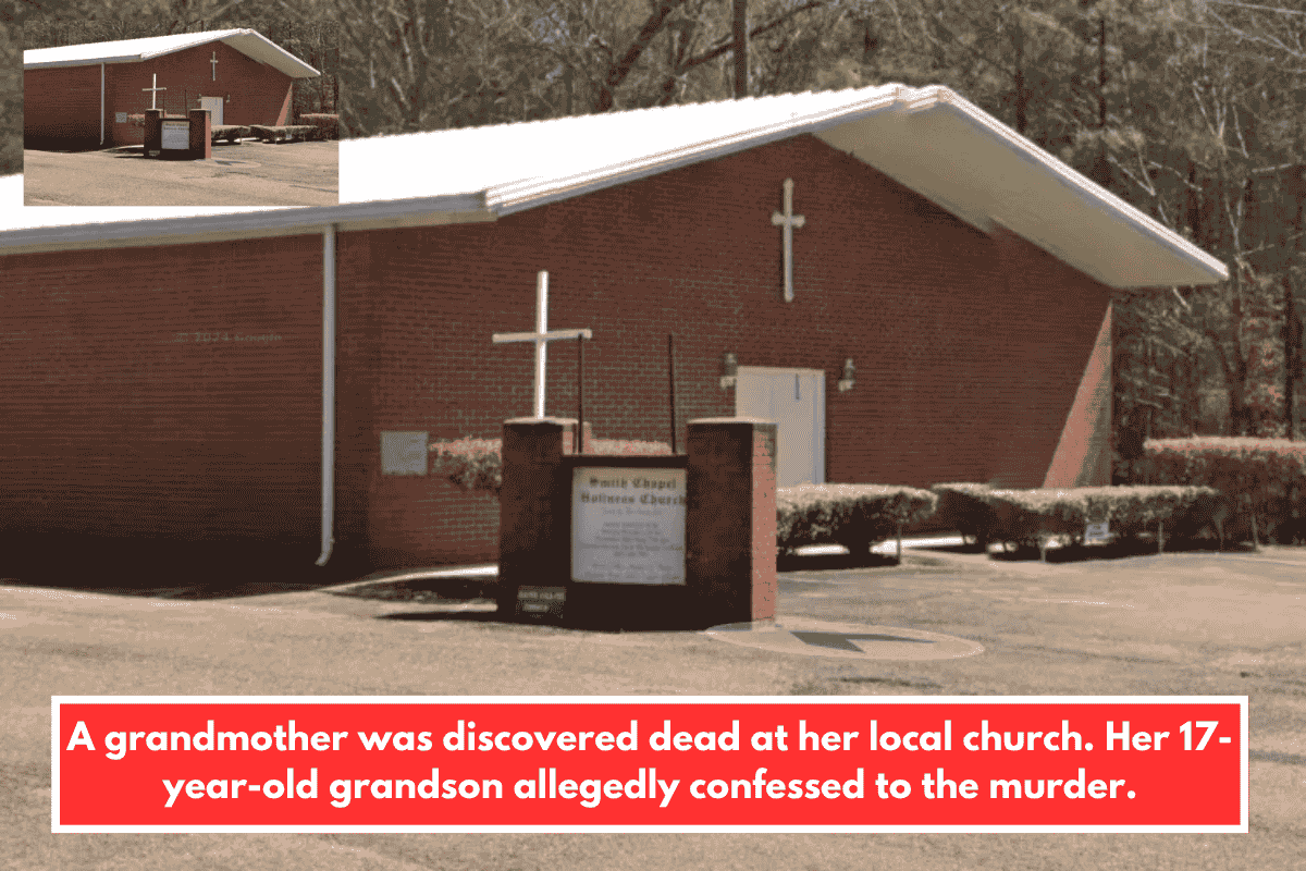 A grandmother was discovered dead at her local church. Her 17-year-old grandson allegedly confessed to the murder.