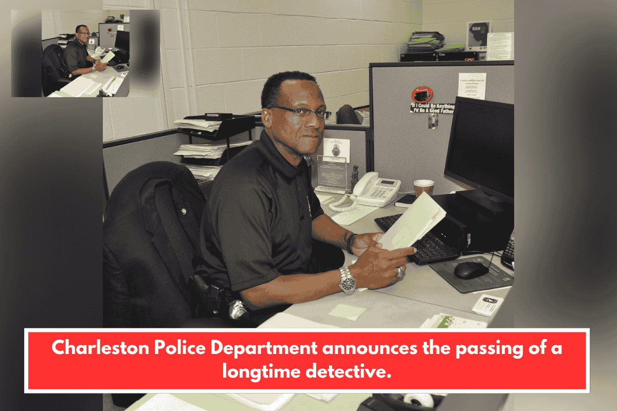 Charleston Police Department announces the passing of a longtime detective.