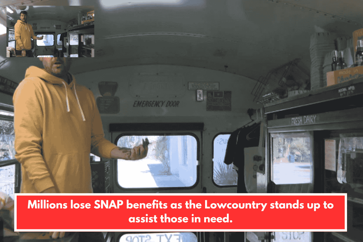 Millions lose SNAP benefits as the Lowcountry stands up to assist those in need.