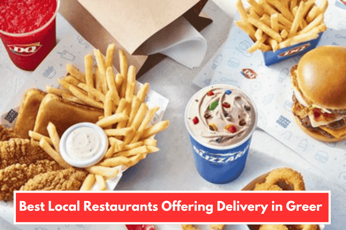 Best Local Restaurants Offering Delivery in Greer
