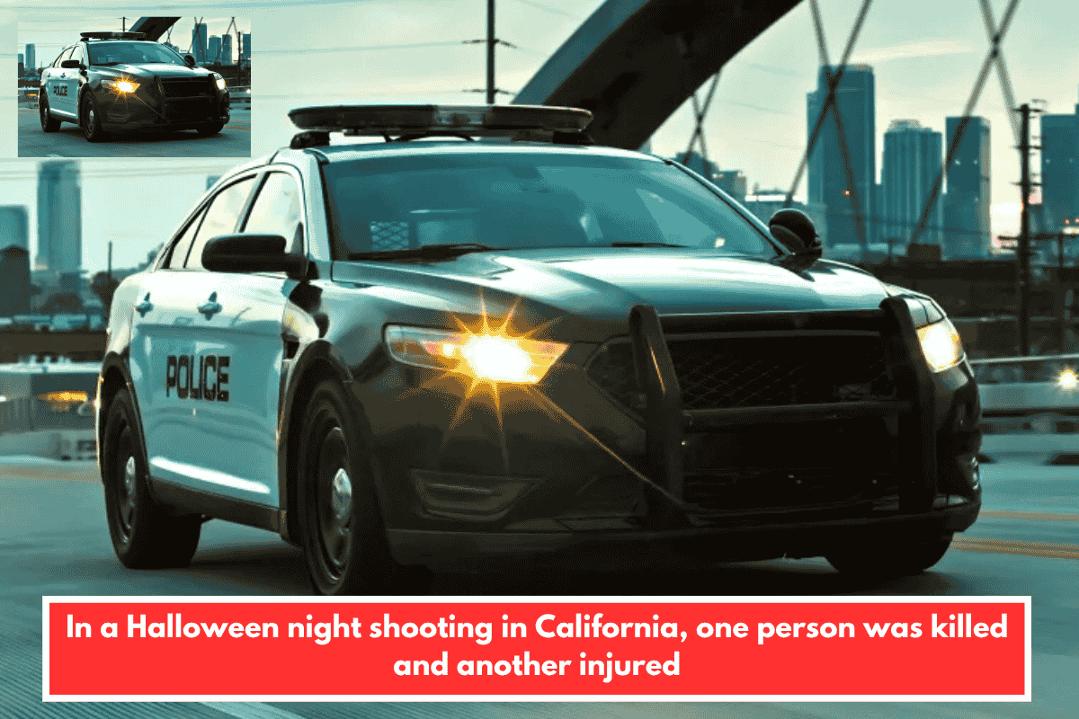 In a Halloween night shooting in California, one person was killed and another injured