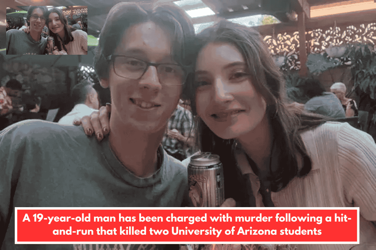 A 19-year-old man has been charged with murder following a hit-and-run that killed two University of Arizona students