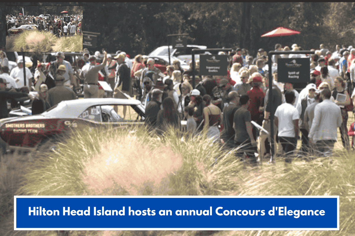 Hilton Head Island hosts an annual Concours d'Elegance