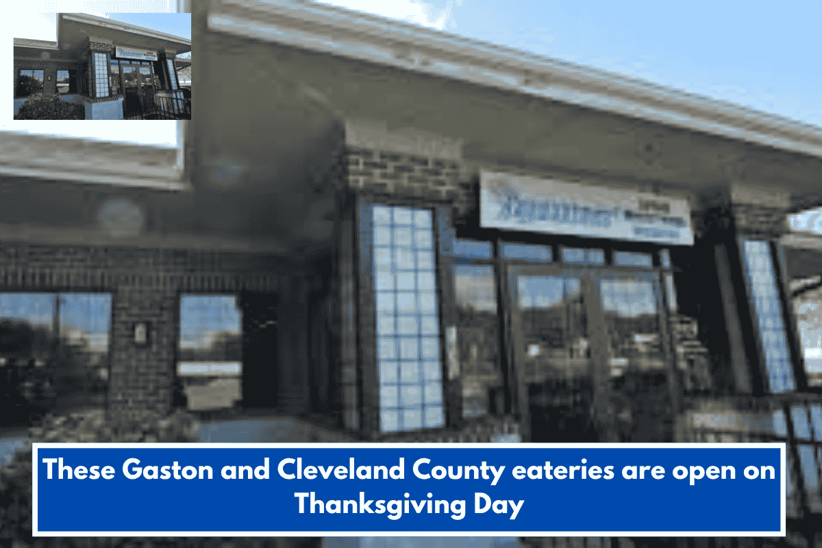 These Gaston and Cleveland County eateries are open on Thanksgiving Day