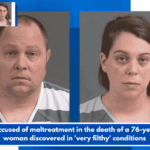 Two accused of maltreatment in the death of a 76-year-old woman discovered in 'very filthy' conditions