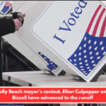 In the Folly Beach mayor's contest, Elton Culpepper and Chris Bizzell have advanced to the runoff