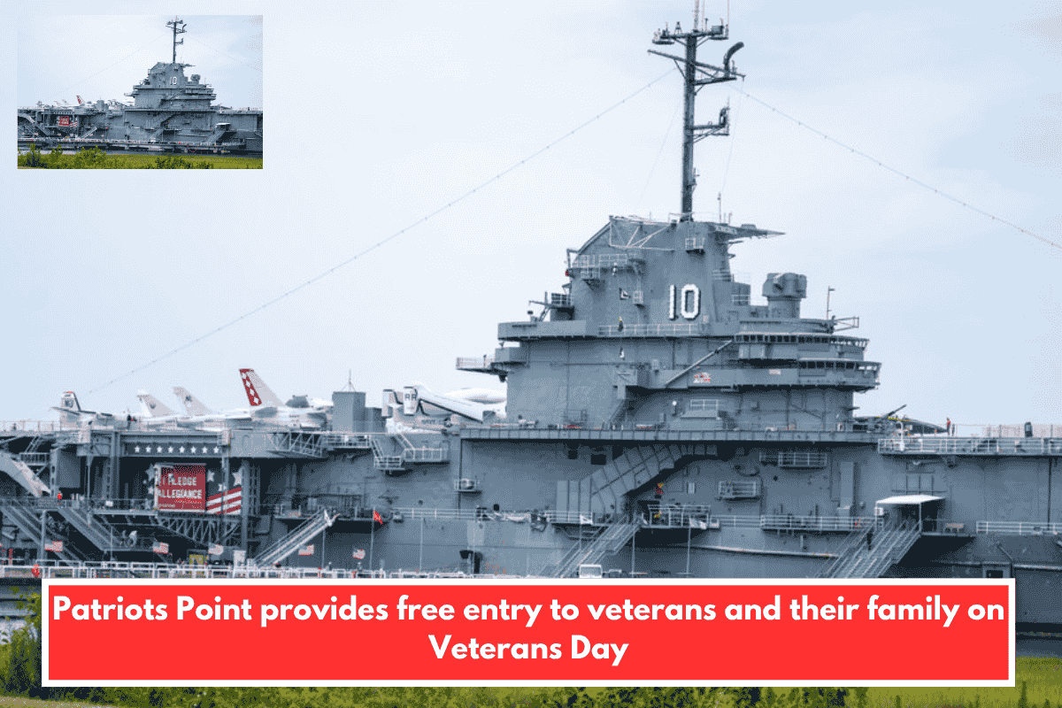 Patriots Point provides free entry to veterans and their family on Veterans Day