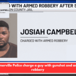 Summerville Police charge a guy with gunshot and armed robbery