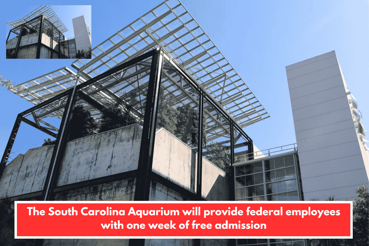 The South Carolina Aquarium will provide federal employees with one week of free admission