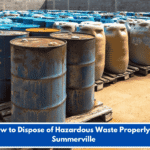 How to Dispose of Hazardous Waste Properly in Summerville