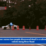 Coroner names two people discovered dead in a submerged vehicle along River Road