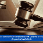 A former Democratic lawmaker in South Carolina is accused of defrauding legal clients