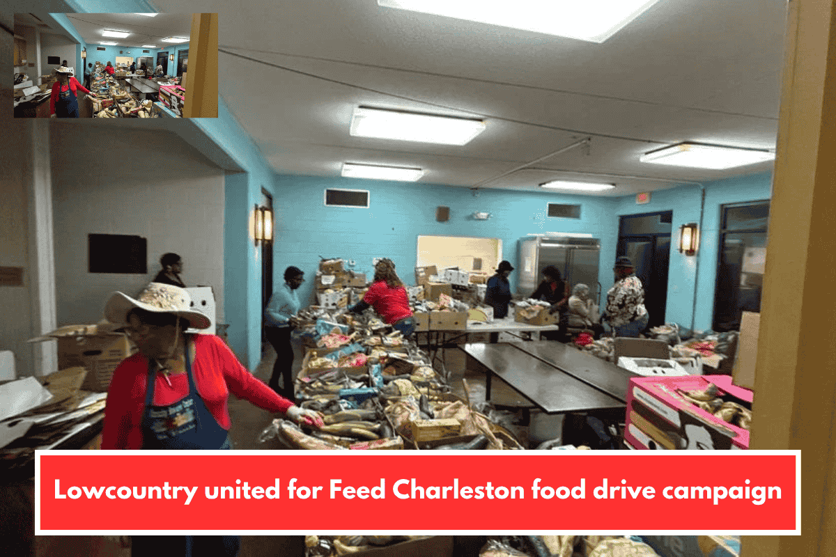 Lowcountry united for Feed Charleston food drive campaign