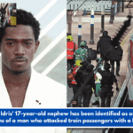 Damson Idris' 17-year-old nephew has been identified as one of the victims of a man who attacked train passengers with a knife.