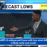 FIRST ALERT: A widespread freeze with low wind chill values is likely early next week!