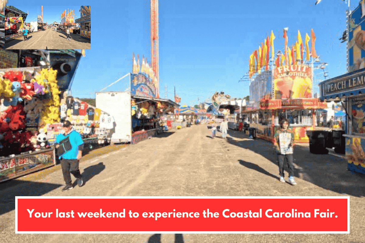 Your last weekend to experience the Coastal Carolina Fair.