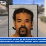 According to authorities, the man got the victim to look in his backpack so he could knife him in the neck and steal his Honda Fit. He also killed two others