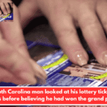 A South Carolina man looked at his lottery ticket for days before believing he had won the grand prize