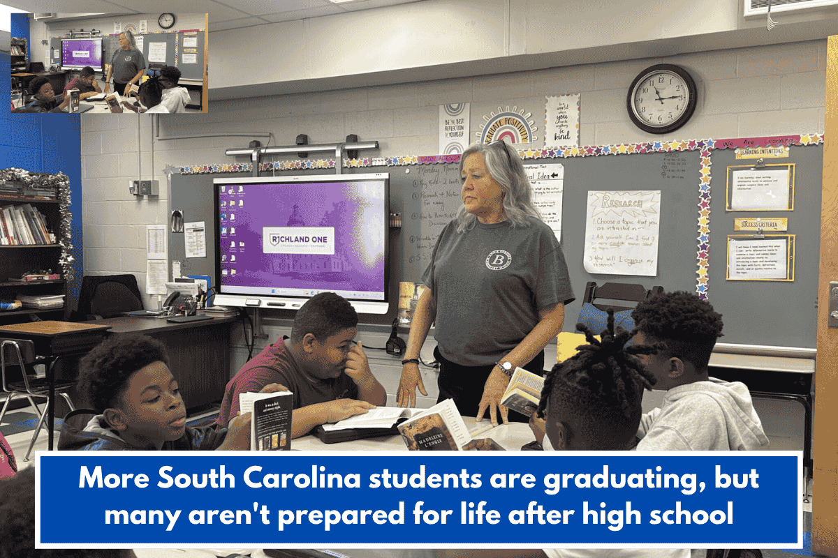 More South Carolina students are graduating, but many aren't prepared for life after high school