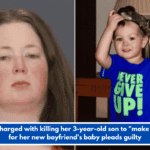 Mom charged with killing her 3-year-old son to "make room" for her new boyfriend's baby pleads guilty