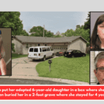 That mom put her adopted 6-year-old daughter in a box where she died and then buried her in a 2-foot grave where she stayed for 4 years