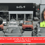 Mom left her 7-month-old baby in the car at a car showroom while she worked inside: Police