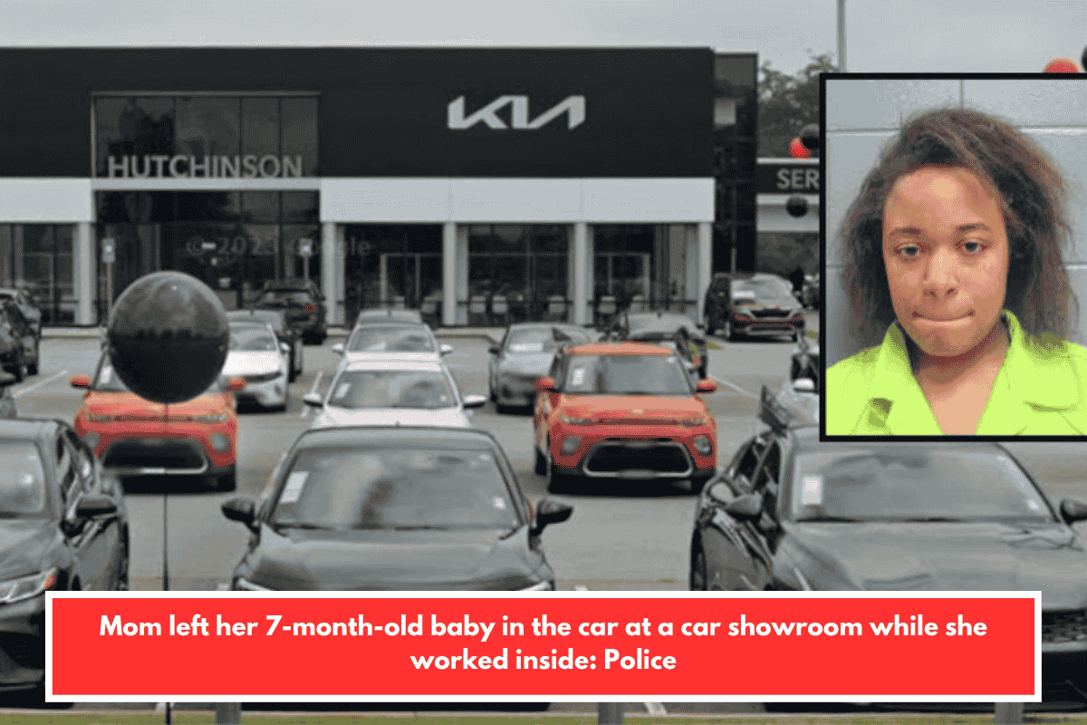 Mom left her 7-month-old baby in the car at a car showroom while she worked inside: Police