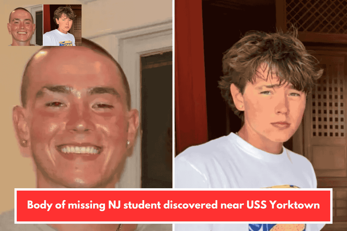 Body of missing NJ student discovered near USS Yorktown