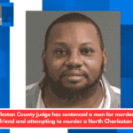 A Charleston County judge has sentenced a man for murdering his girlfriend and attempting to murder a North Charleston cop