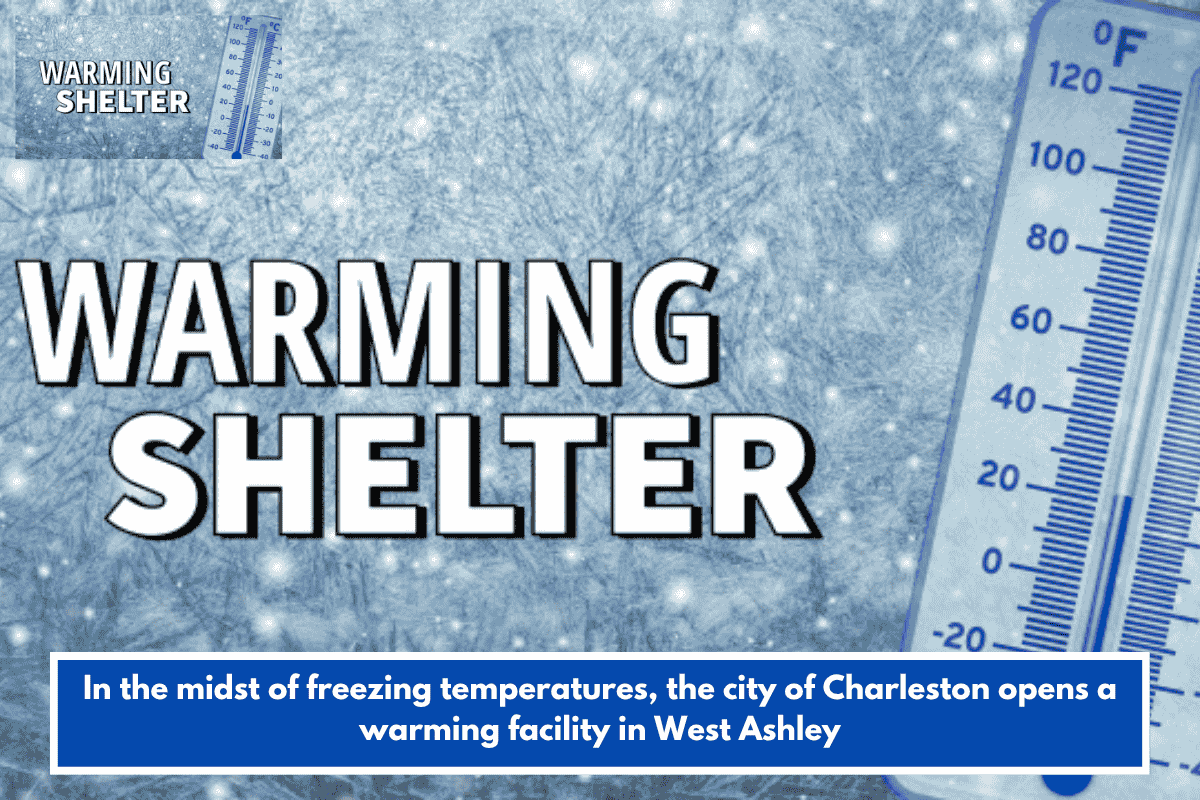 In the midst of freezing temperatures, the city of Charleston opens a warming facility in West Ashley
