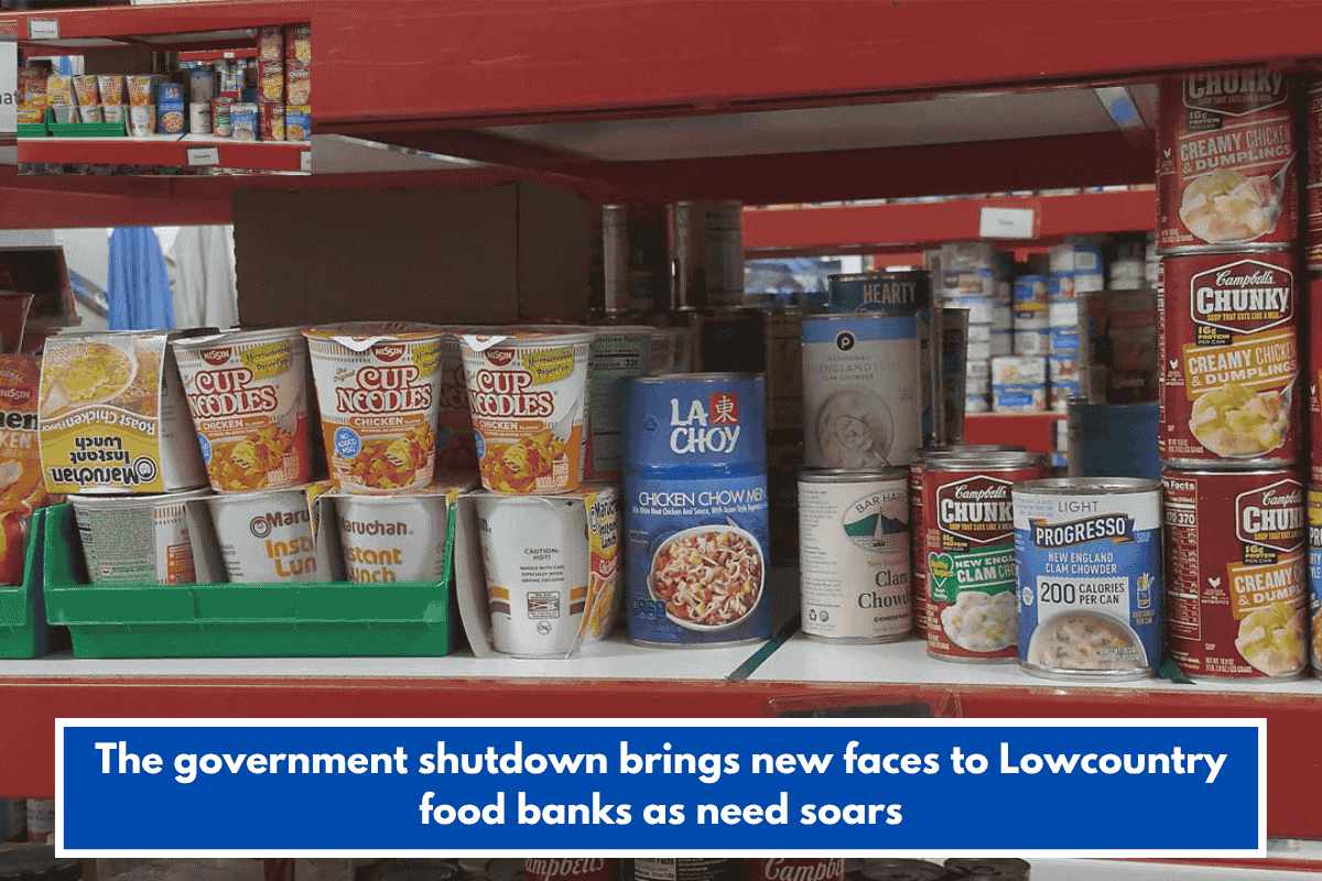 The government shutdown brings new faces to Lowcountry food banks as need soars