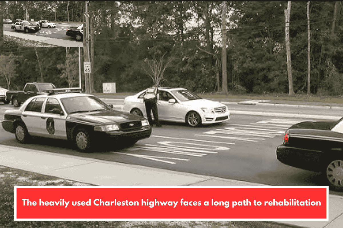 The heavily used Charleston highway faces a long path to rehabilitation