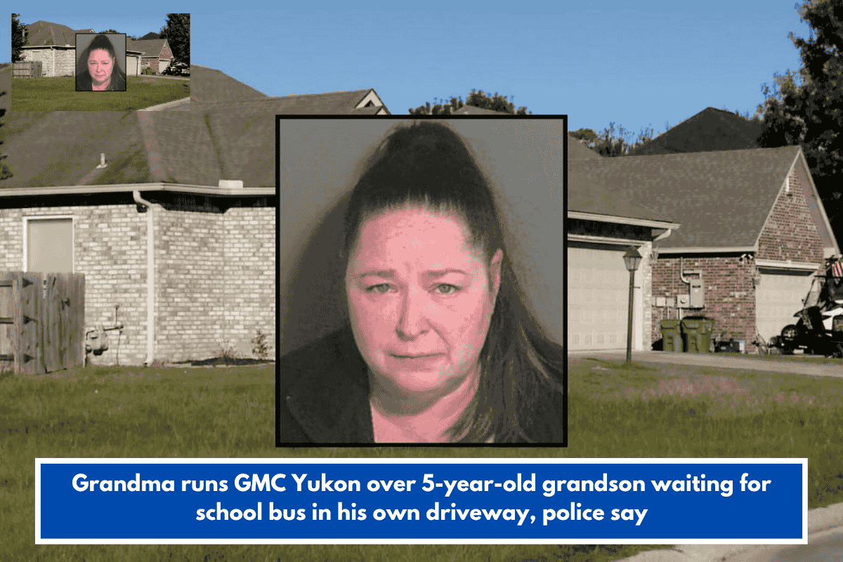 Grandma runs GMC Yukon over 5-year-old grandson waiting for school bus in his own driveway, police say