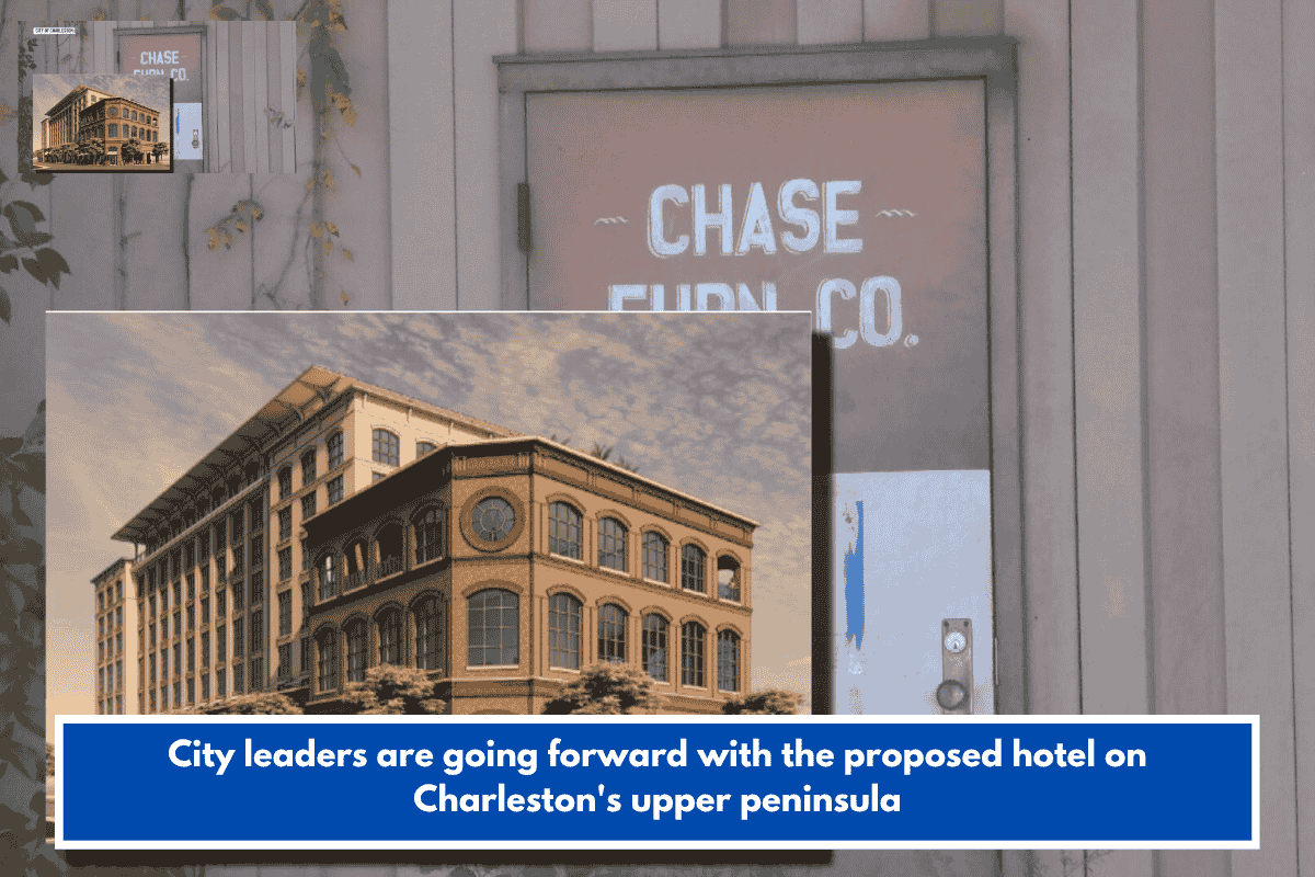 City leaders are going forward with the proposed hotel on Charleston's upper peninsula