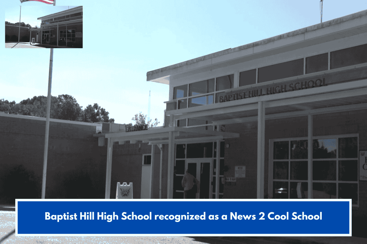 Baptist Hill High School recognized as a News 2 Cool School