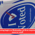 Early voting begins on Wednesday, as three mayoral races move to runoff