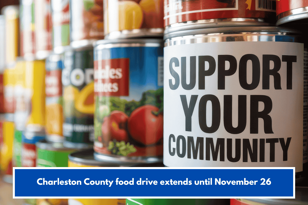 Charleston County food drive extends until November 26