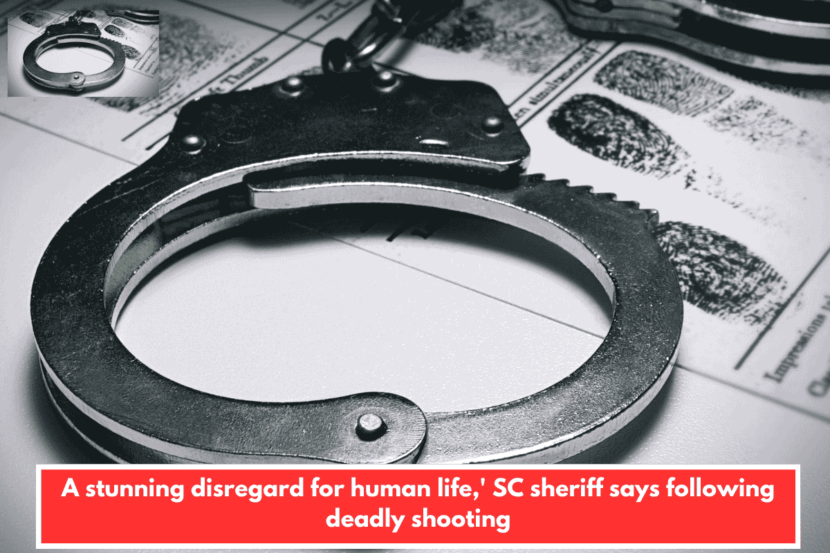 A stunning disregard for human life,' SC sheriff says following deadly shooting