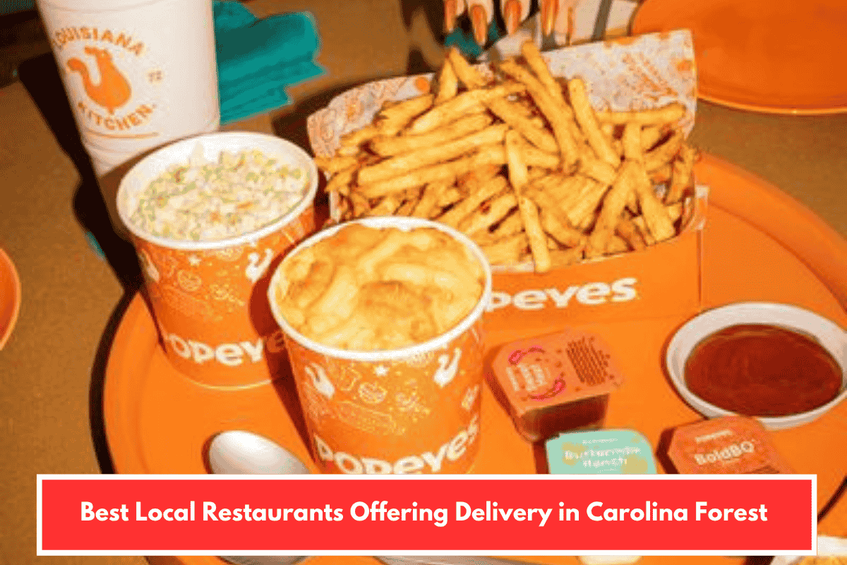 Best Local Restaurants Offering Delivery in Carolina Forest