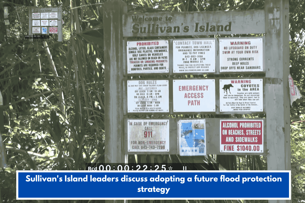 Sullivan's Island leaders discuss adopting a future flood protection strategy