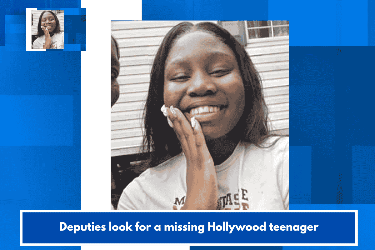 Deputies look for a missing Hollywood teenager