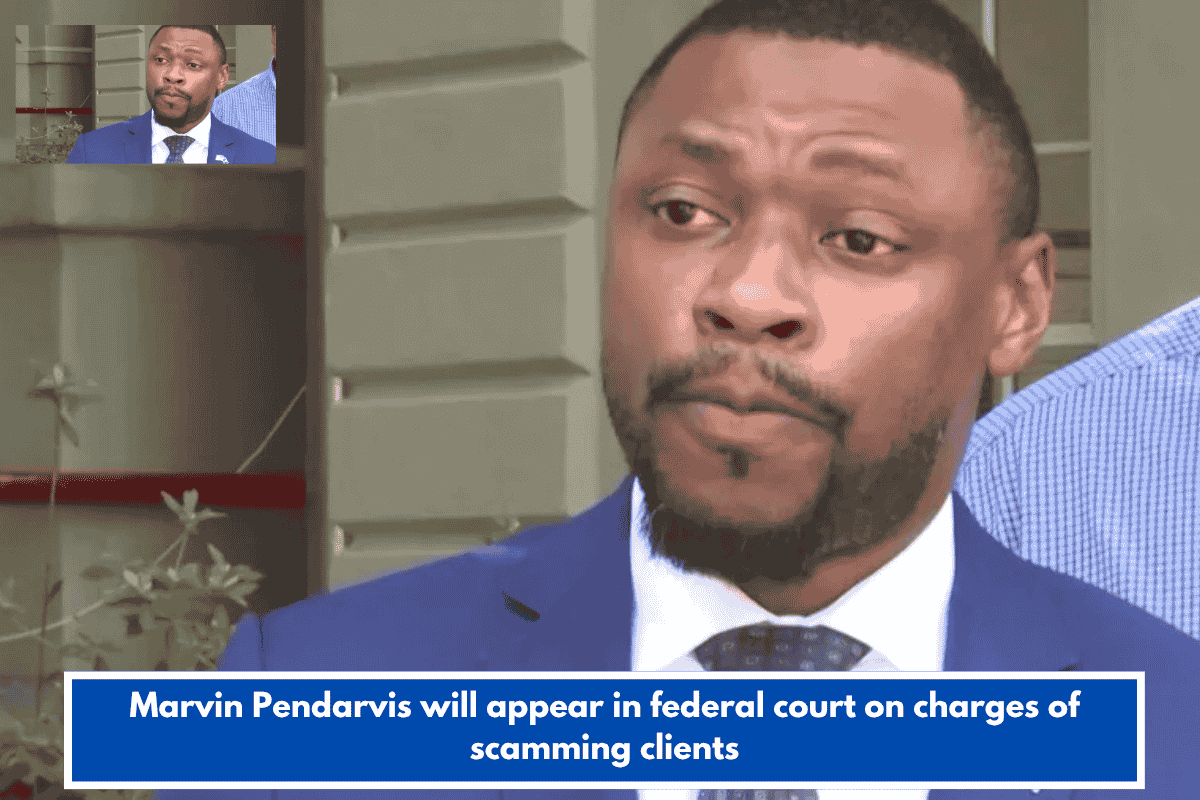 Marvin Pendarvis will appear in federal court on charges of scamming clients