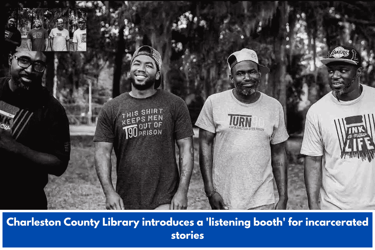 Charleston County Library introduces a 'listening booth' for incarcerated stories