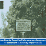 Charleston County Council will discuss awarding grant monies for settlement community improvements