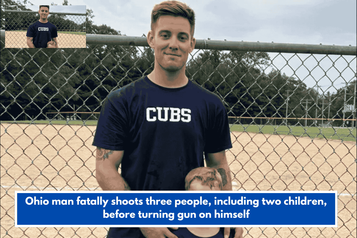 Ohio man fatally shoots three people, including two children, before turning gun on himself