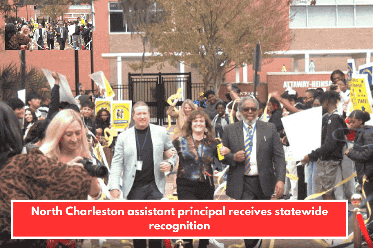 North Charleston assistant principal receives statewide recognition